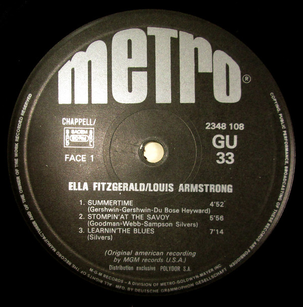 télécharger l'album Ella Fitzgerald, Louis Armstrong - Pop Music