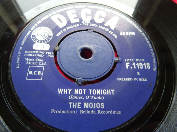 The Mojos – Why Not Tonight (1964, Vinyl) - Discogs