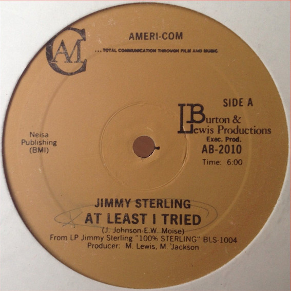 descargar álbum Jimmy Sterling - At Least I Tried Im Alright In A World Gone Crazy