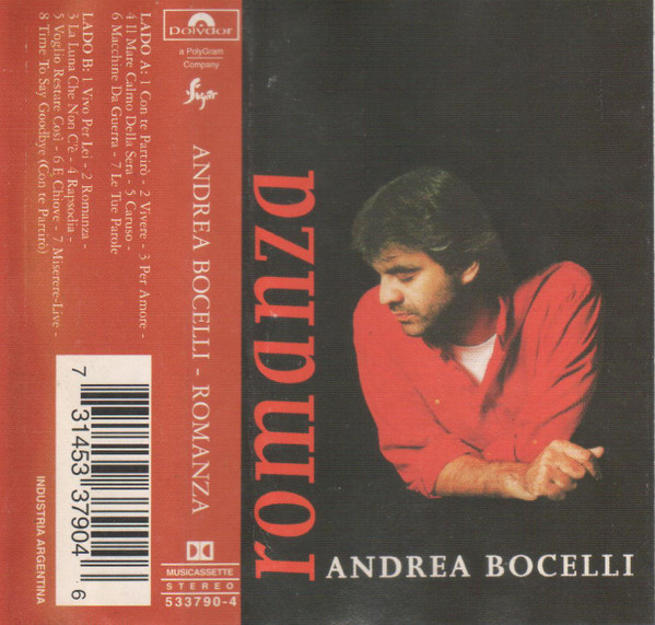 Andrea Bocelli - Con Te Partirò - Live From Piazza Dei Cavalieri, Italy /  1997 