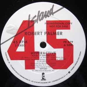 Robert Palmer – Hyperactive (1986, Vinyl) - Discogs