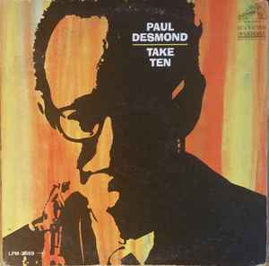 Paul Desmond - Take Ten album cover