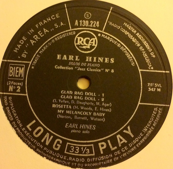 last ned album Earl Hines - Solos De Piano