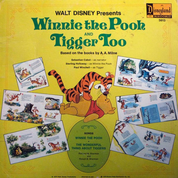 télécharger l'album Sebastian Cabot, Sterling Holloway, Paul Winchell - Winnie The Pooh And Tigger Too
