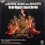 Cover of On Her Majesty's Secret Service (Original Motion Picture Soundtrack), 1969, Vinyl
