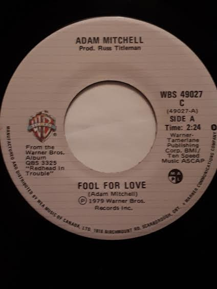 ladda ner album Adam Mitchell - Fool For Love