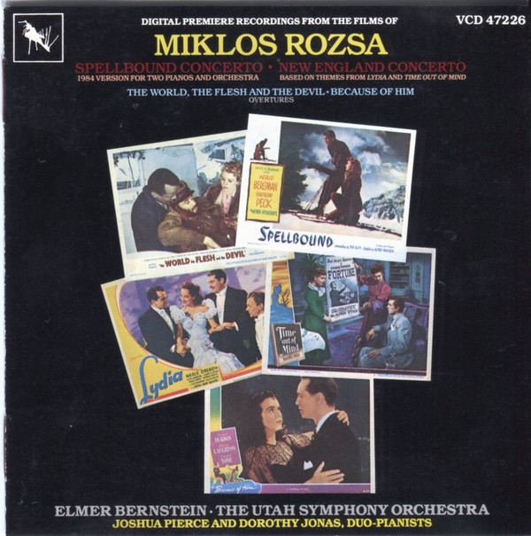 télécharger l'album Miklos Rozsa, Elmer Bernstein, The Utah Symphony Orchestra - The Music Of Miklos Rozsa Digital Premiere Recordings