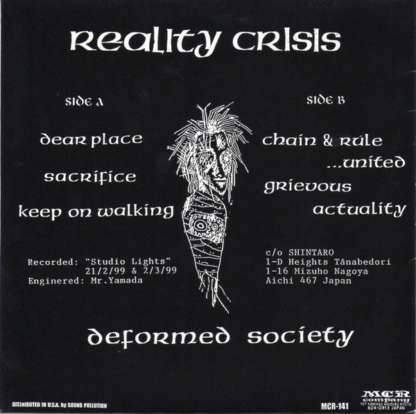 last ned album Reality Crisis - Deformed Society