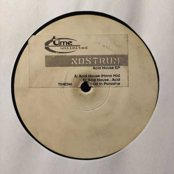 inch rysten dis Nostrum – Acid House EP (1996, Vinyl) - Discogs