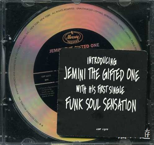 Jemini The Gifted One - Funk Soul Sensation | Releases | Discogs