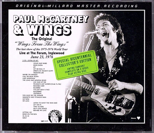Paul McCartney & Wings – Wings From The Wings: Original Millard 