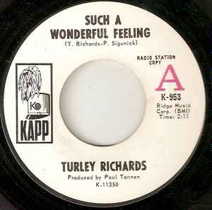 Turley Richards - Such A Wonderful Feeling album cover