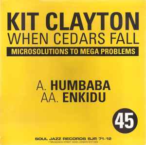Kit Clayton - When Cedars Fall album cover