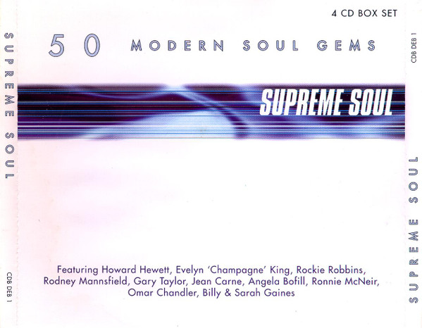 Supreme Soul Volume 1 - 50 Modern Soul Gems (1997, CD) - Discogs