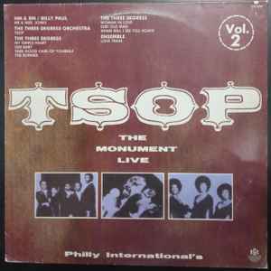 Various - T.S.O.P (The Sound Of Philadelphia) - The Monument Live Vol. 2 album cover