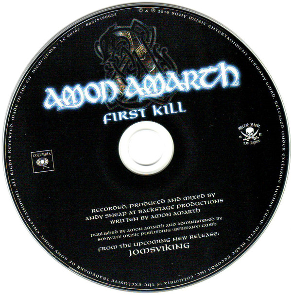 lataa albumi Amon Amarth - First Kill