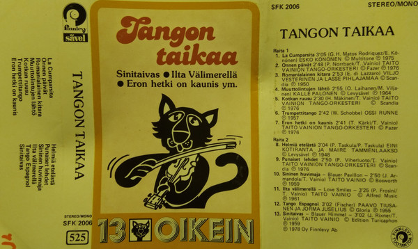 Tangon Taikaa (1978, Cassette) - Discogs