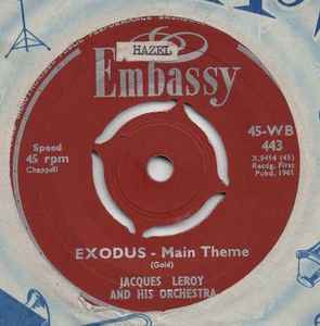 Jacques Leroy And His Orchestra – Calcutta / Exodus - Main Theme (Vinyl) -  Discogs