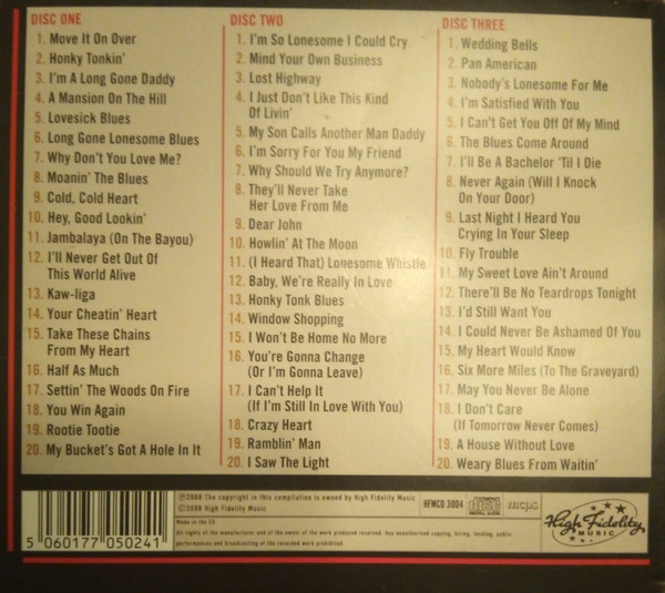 télécharger l'album Hank Williams - Legends Of Country Music