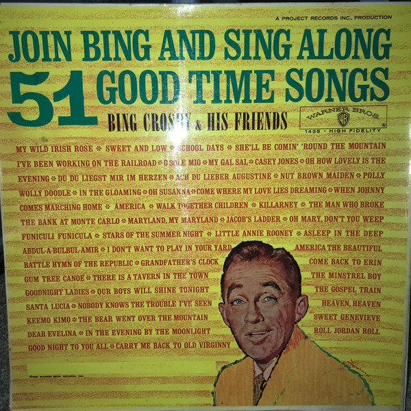 baixar álbum Bing Crosby & His Friends - Join Bing And Sing Along 51 Good Time Songs