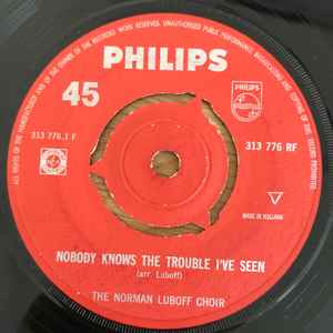 Norman Luboff Choir - Nobody Knows The Trouble I've Seen / Deep River album cover