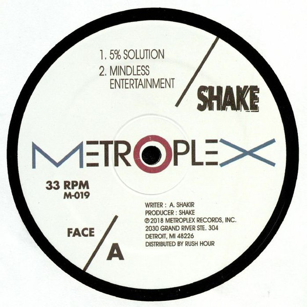 Shake – 5% Solution (1993, Vinyl) - Discogs