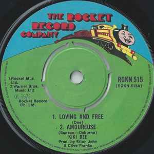 Kiki Dee - Loving And Free album cover