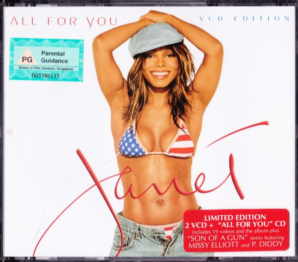 Janet Jackson – All For You (2001, CD) - Discogs