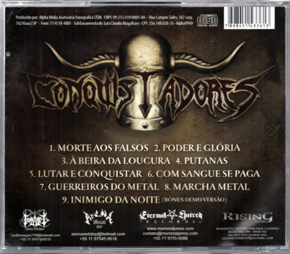 descargar álbum Download Conquistadores - À Beira Da Loucura album