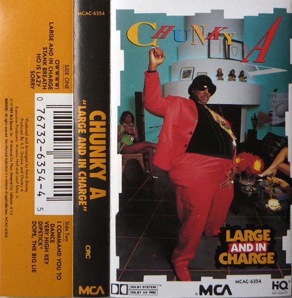 Chunky A – Large And In Charge (1989, CD) - Discogs