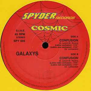 Galaxys - Confusion album cover