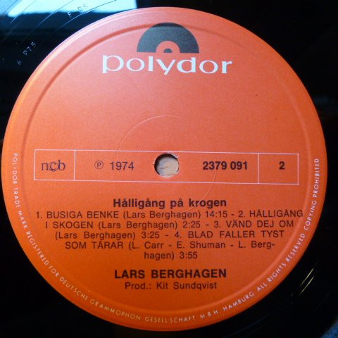 descargar álbum Lars Berghagen - Håll i gång På Krogen Live