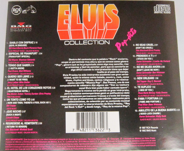Album herunterladen Elvis Presley - Collection Pop Hits