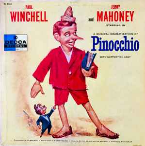 Paul Winchell - A Musical Dramatization Of Pinocchio album cover