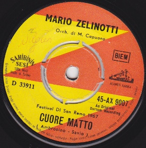 baixar álbum Mario Zelinotti - Cuore Matto
