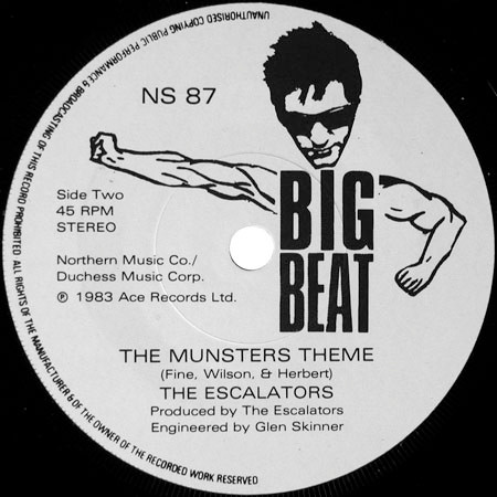 télécharger l'album The Escalators - The Munsters Theme