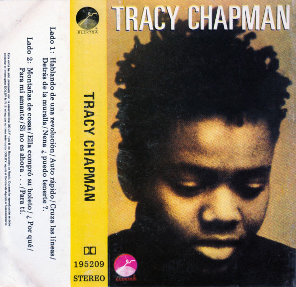 Tracy Chapman (1988, White Shell, Cassette) - Discogs