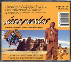 baixar álbum Josey Wales - Cowboy Style