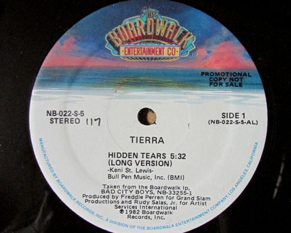 Tierra – Hidden Tears (1982, Vinyl) - Discogs