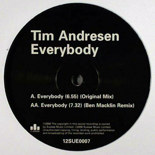 last ned album Tim Andresen - Everybody