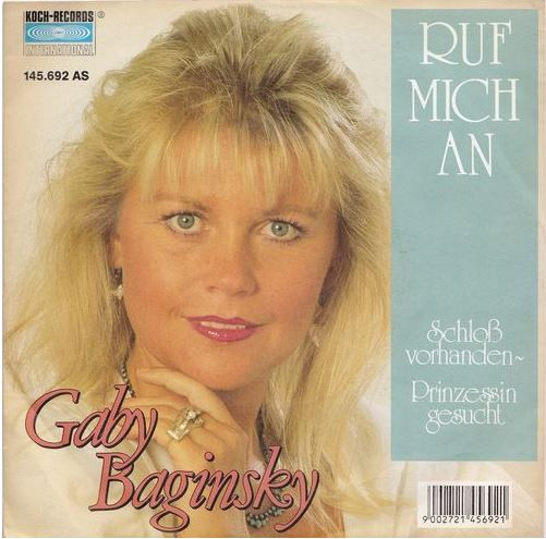 lataa albumi Gaby Baginsky - Ruf Mich An