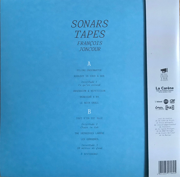 François Joncour - Sonars Tapes | Music From The Masses (MFTM11LP) - 3