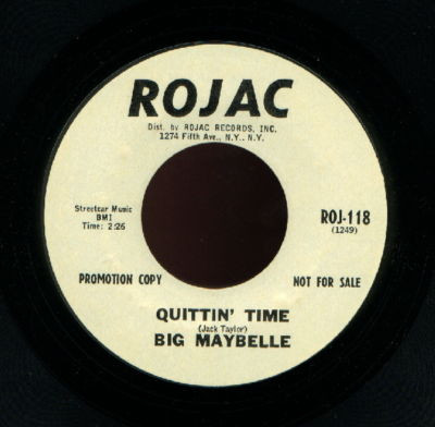 Big Maybelle – Quittin Time' (1968, Vinyl) - Discogs