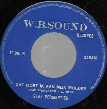 télécharger l'album Staf Permentier - Schol Sante Dat Moet Ik Aan Mn Moeder Eerst Gaan Vragen