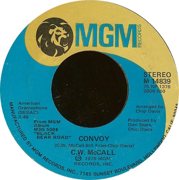C.W. McCall – Convoy (1975, Shelley Pressing, Vinyl) - Discogs