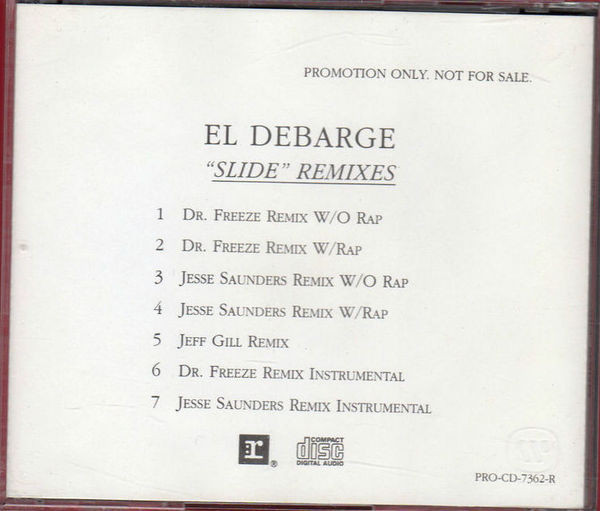 ☆CDS☆El DeBarge/Slide (Remixes)☆PROMO☆レア☆Jermaine Dupri/JD