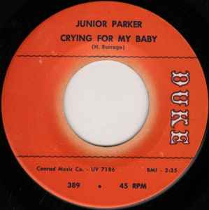 Little Junior Parker - Crying For My Baby / Guess You Don't Know (The Golden Rule) album cover