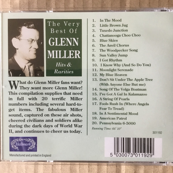 last ned album Glenn Miller - Hits And Rarities