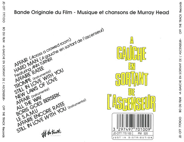 Album herunterladen Murray Head - A Gauche En Sortant De Lascenseur Musique Et Chansons De