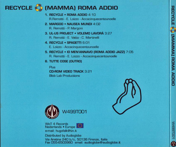 descargar álbum Remo Remotti, Recycle - Mamma Roma Addio